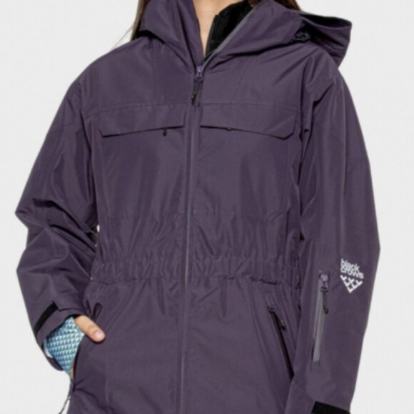 NWT Women XS Black Crows Ferus Jacket. Color is Deep Purple. RECCO - Picture 1 of 7